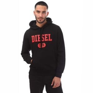 Diesel Mens S-Ginn 1-B Hoodie / Black